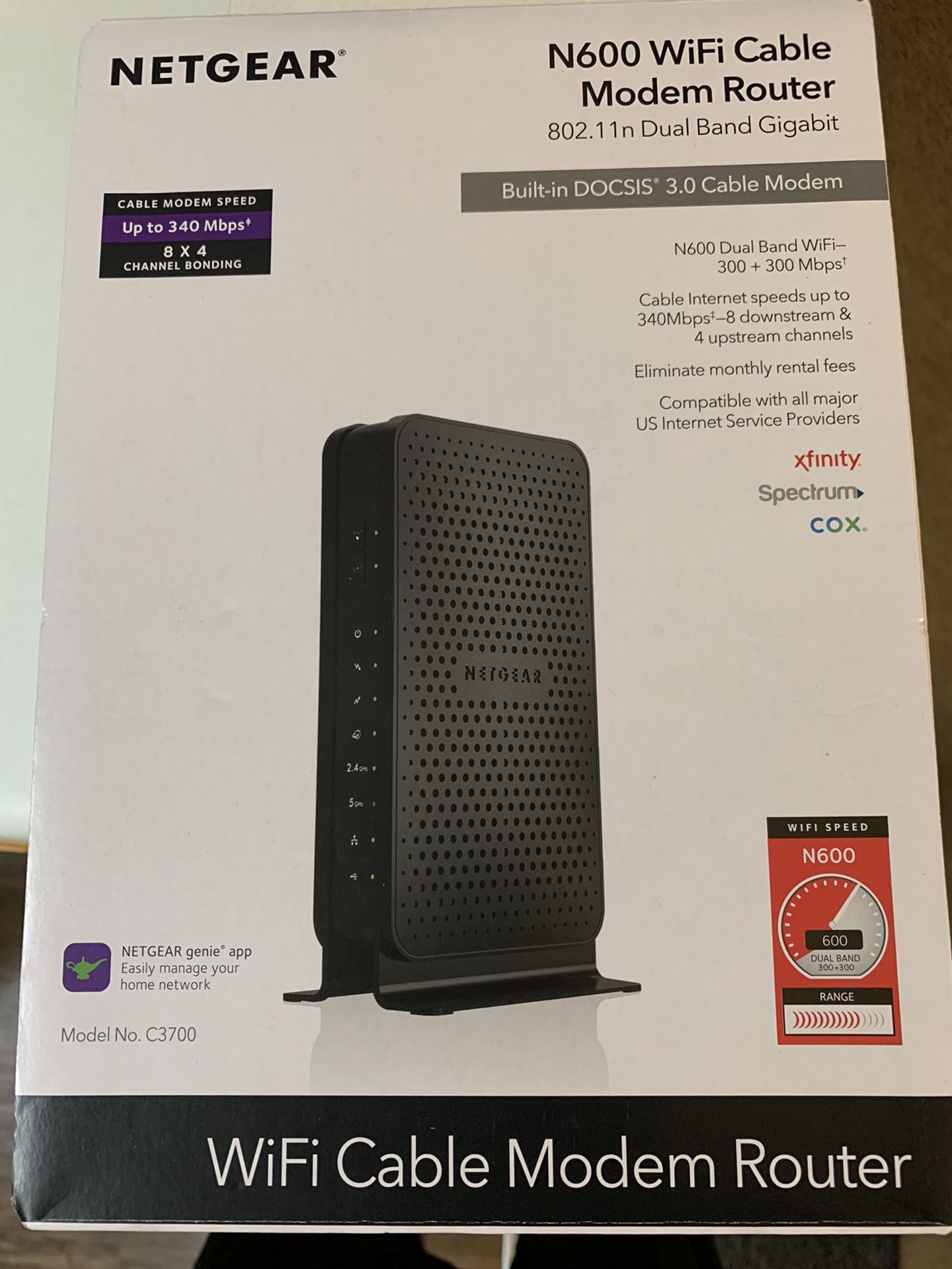 WiFi Cable Modem Router