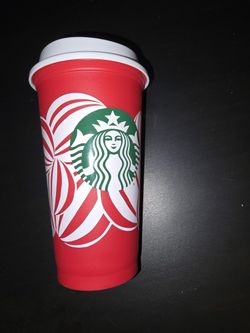 New Hard Plastic Starbucks Cup With Hard Plastic Lid