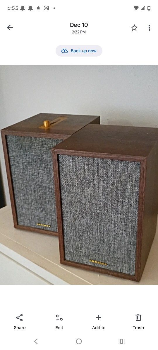 Bluetooth/Auxiliary Speaker pair