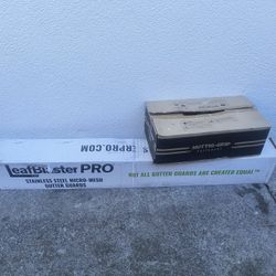 micro mesh gutter guard 100 ft and roofing nails 1 1/4