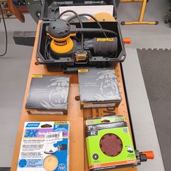 Dewalt orbital sander and discs