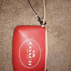 Real -Coach clutch purse
