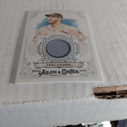 2018 Topps Arlington Verlander Relic.