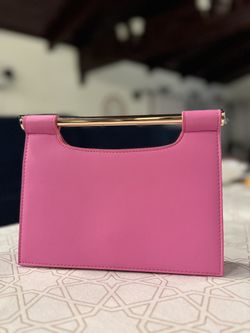 Mini Pink flap crossbody bag
