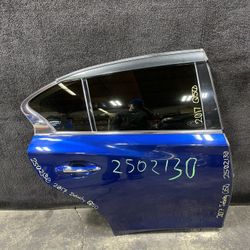 13-23 Infiniti Q50 Red Sport OEM Right Rear Door Assembly 