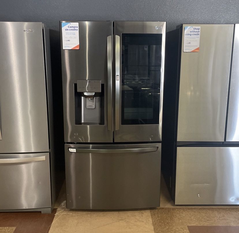 L G Black Stainless Steel Black Stainless Steel Scratch And Dent‼️-CounterDepth