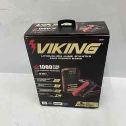 VIKING 1000 Peak Amp Lithium-Ion Jump Starter and Power Bank