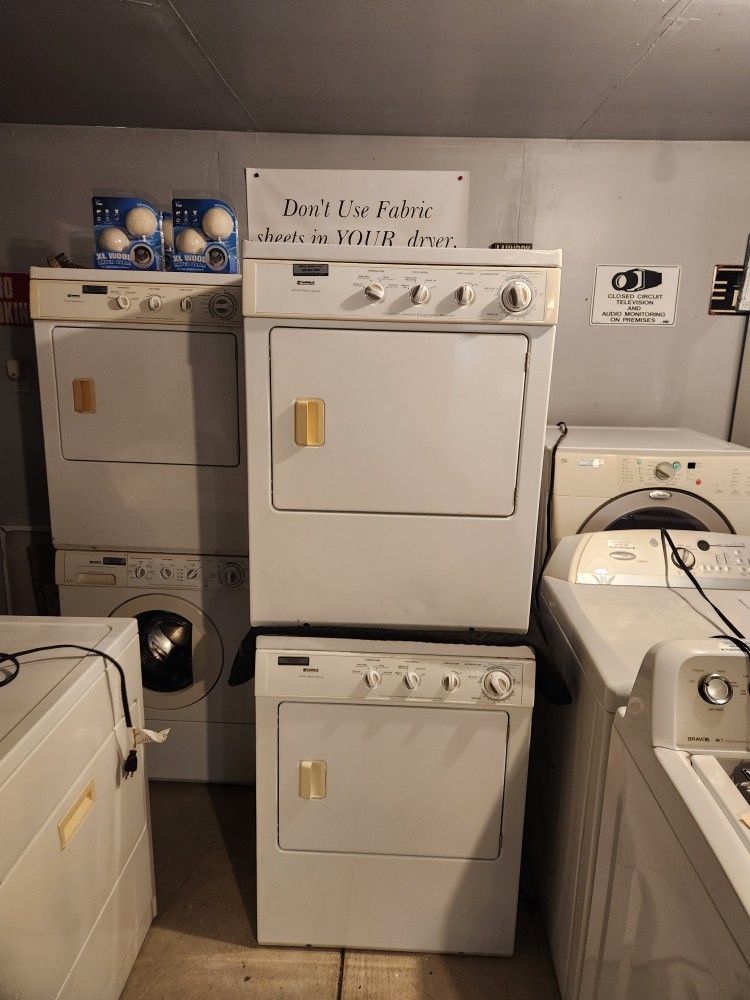 Super Clean Used Dryers Gas And Electric Washers & Dryers