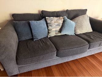 Dark Blue Couch