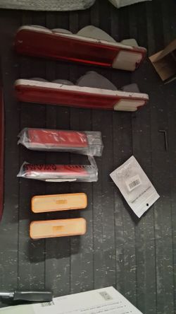 86 El Camino (G Body) Side & Rear Lenses