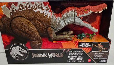 NIB JURRASTIC PARK SPINOSAURACE Figure 36" LONG