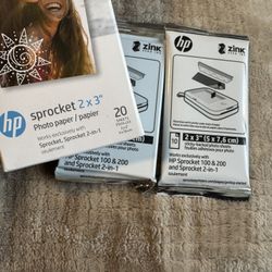 HP Sprocket 2x3 Photo Paper 