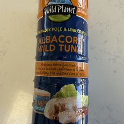 ALBACORE WILD TUNA CAN 6 for $16 Expiry date: January 2027