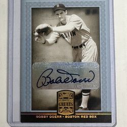 2005 Donruss Bobby Doerr Autograph