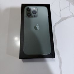 Apple iPhone 13 PRO Alpine Green 128GB - *EMPTY BOX ONLY* No phone included