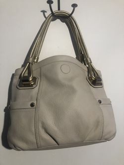 B. Makowsky Leather Handbag