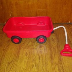 Elmo Children's Plastic Pull Wagon