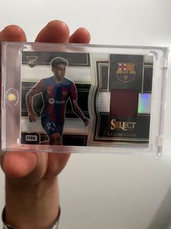 Lamine yamal rookie card patch soccer football card sports Spain