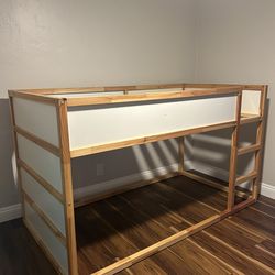 Ikea twin elevated bed