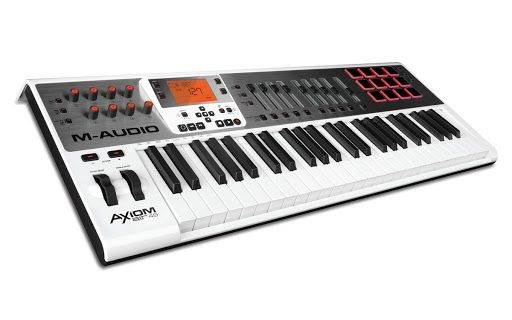 M-Audio Axiom Air 49 - MIDI Controller Key Synth Electric Keyboard Piano - DJ Beat Machine Mixer Music Tool