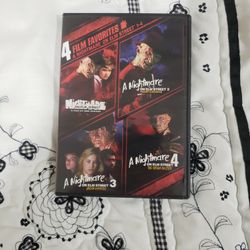 A Nightmare On Elm Street 1-4 DVD Set