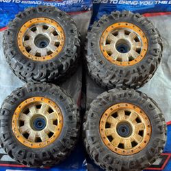 RC Wheels ProLine Weld Cheyenne Beadlock Wheel And Tire Big Joe #1103-13