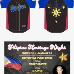 dodgers filipino night jersey 2024