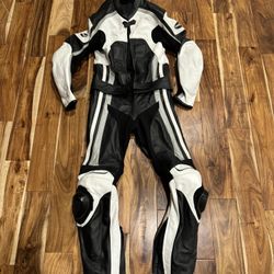 Motero Motorcycle Leather Racing Suit