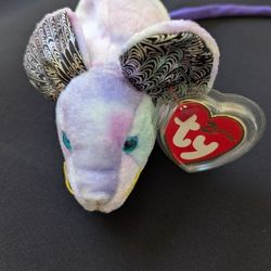 Vintage Ty Zodiac Rat Beanie Baby