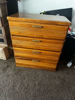 beautiful oak dresser