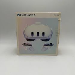 Meta Quest 3 VR 128GB Headset + L/R Touch Plus Controllers & Accessories