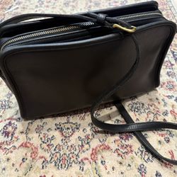 Coach Vintage Leather Bag 9814 Sutton Bag Black Shoulder Purse No Tag