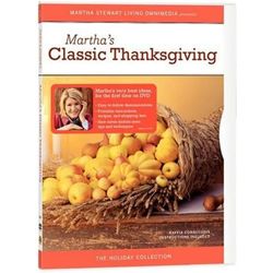 Thanksgiving Cookbook & Menu Planner On DVD by Martha Stewart