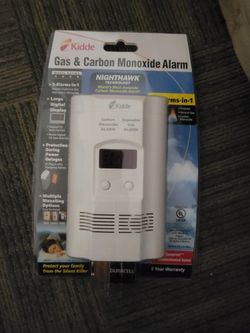 Gas & Carbon Monoxide Alarm