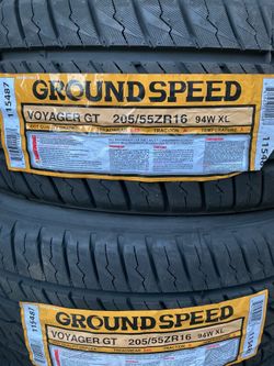 205 55 16 Groundspeed voyager GT