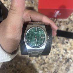 Green Tissiot Quartz Model 