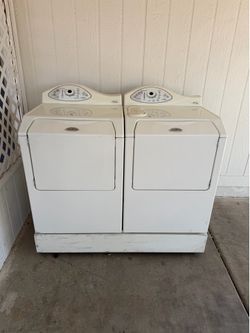 Washer and dryer