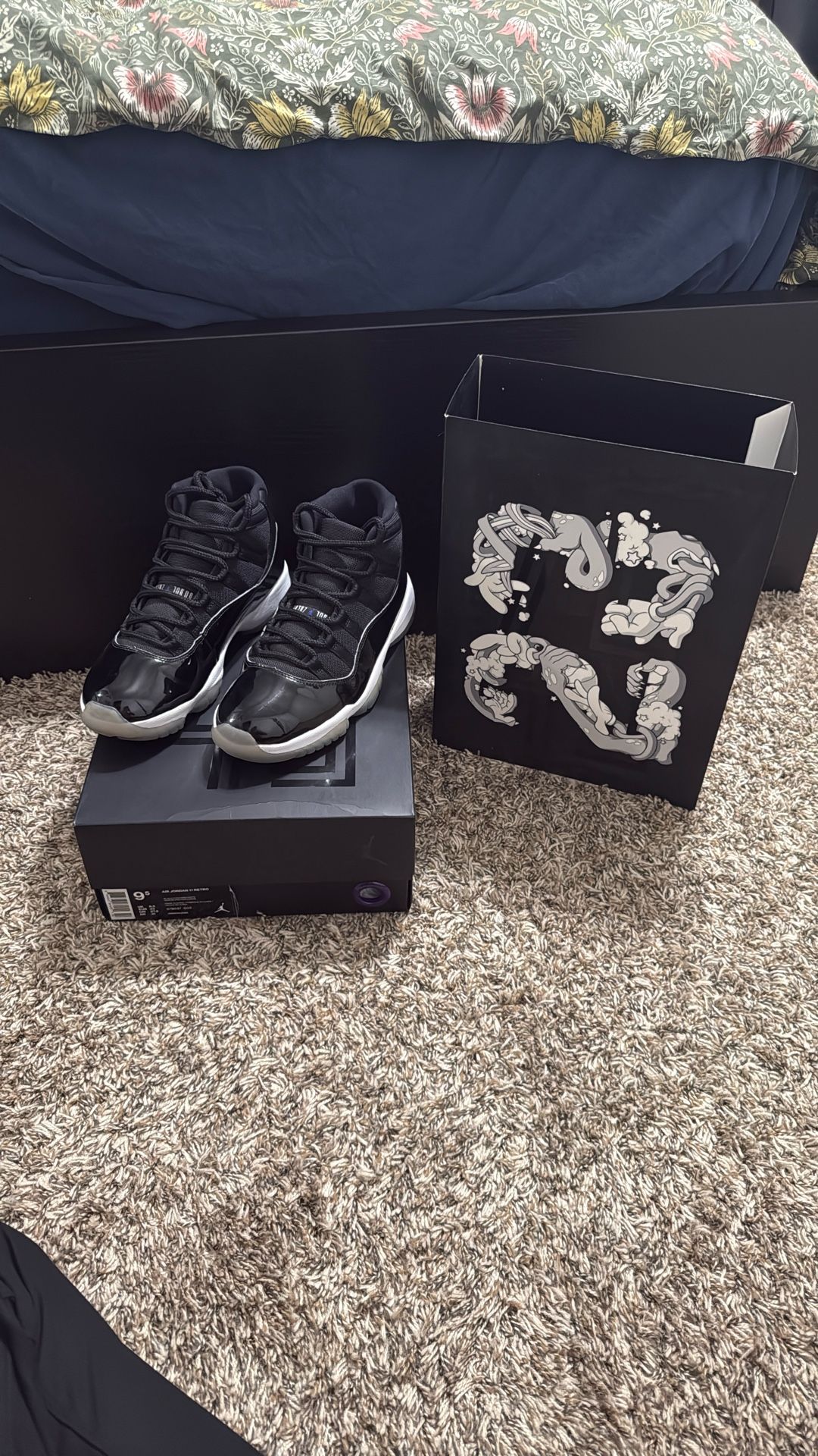Size 9.5 - Jordan 11 Retro High Space Jam