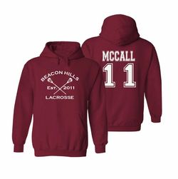 Beacon Hills Teen Wolf Mccall 11 Unisex Hooded Pullover