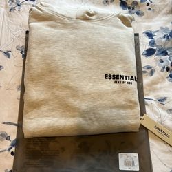 Mens Essentials Fear Of God Hoodie 