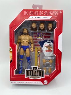 Mattel WWE Ultimate Edition Hacksaw Jim Duggan New In Box