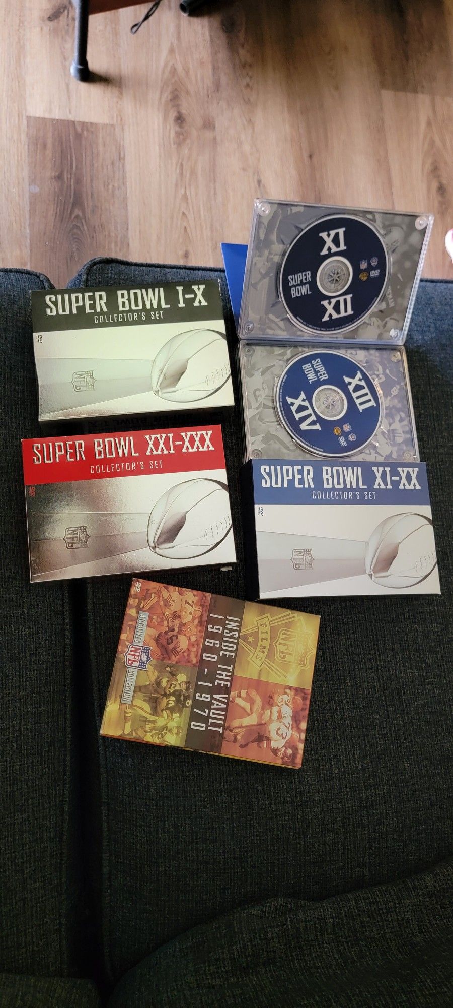 NFL Super Bowl DVD Collection (Volumes I–XXX) + Bonus Vault DVD (OFFERS WELCOME)