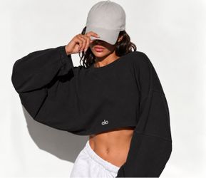 Alo cropped long sleeve