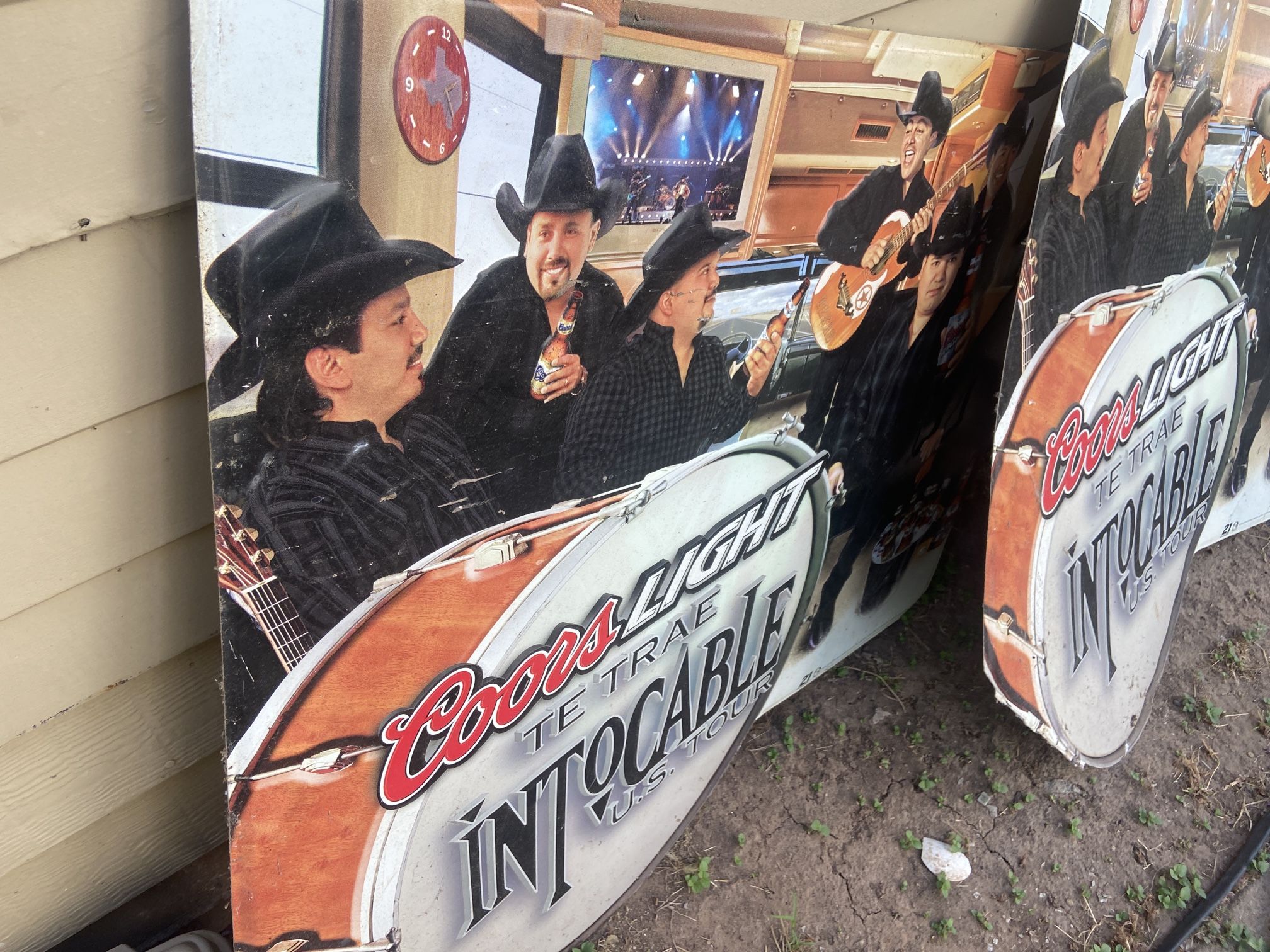 Beer Sign Coors Light Metal Sign