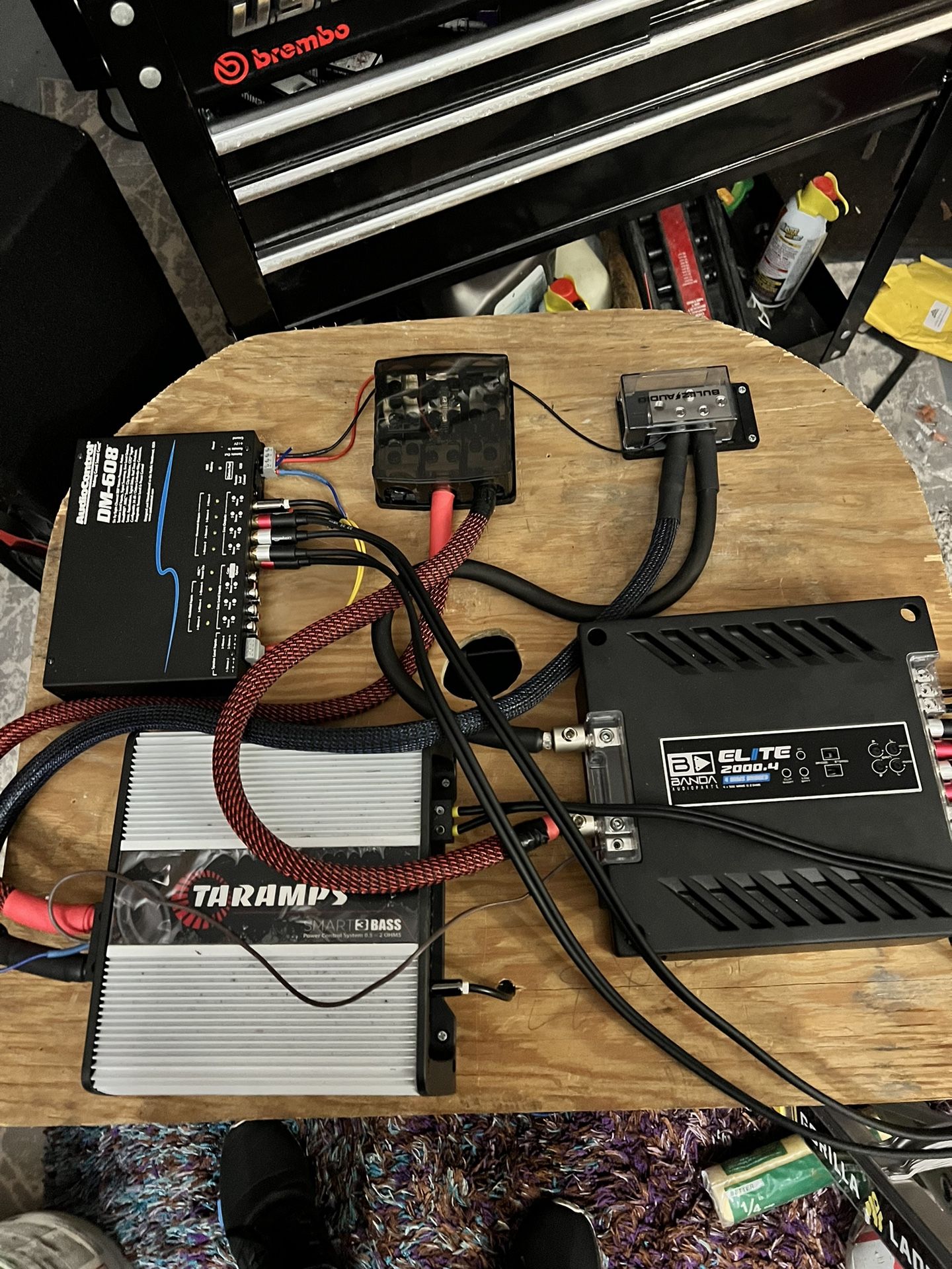 Car Audio (Banda, Taramps, Audio Control DM-608)