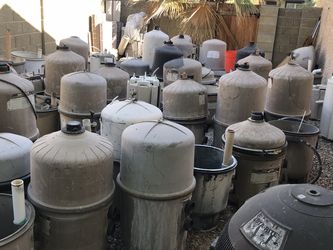 HAYWARD, PENTAIR, STA-RITE AND JANDY POOL FILTER LIDS , BASES AND COMPLETE POOL FILTERS ($75 - $450) OBO 