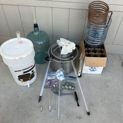Lot Of Home Brew Equipment 