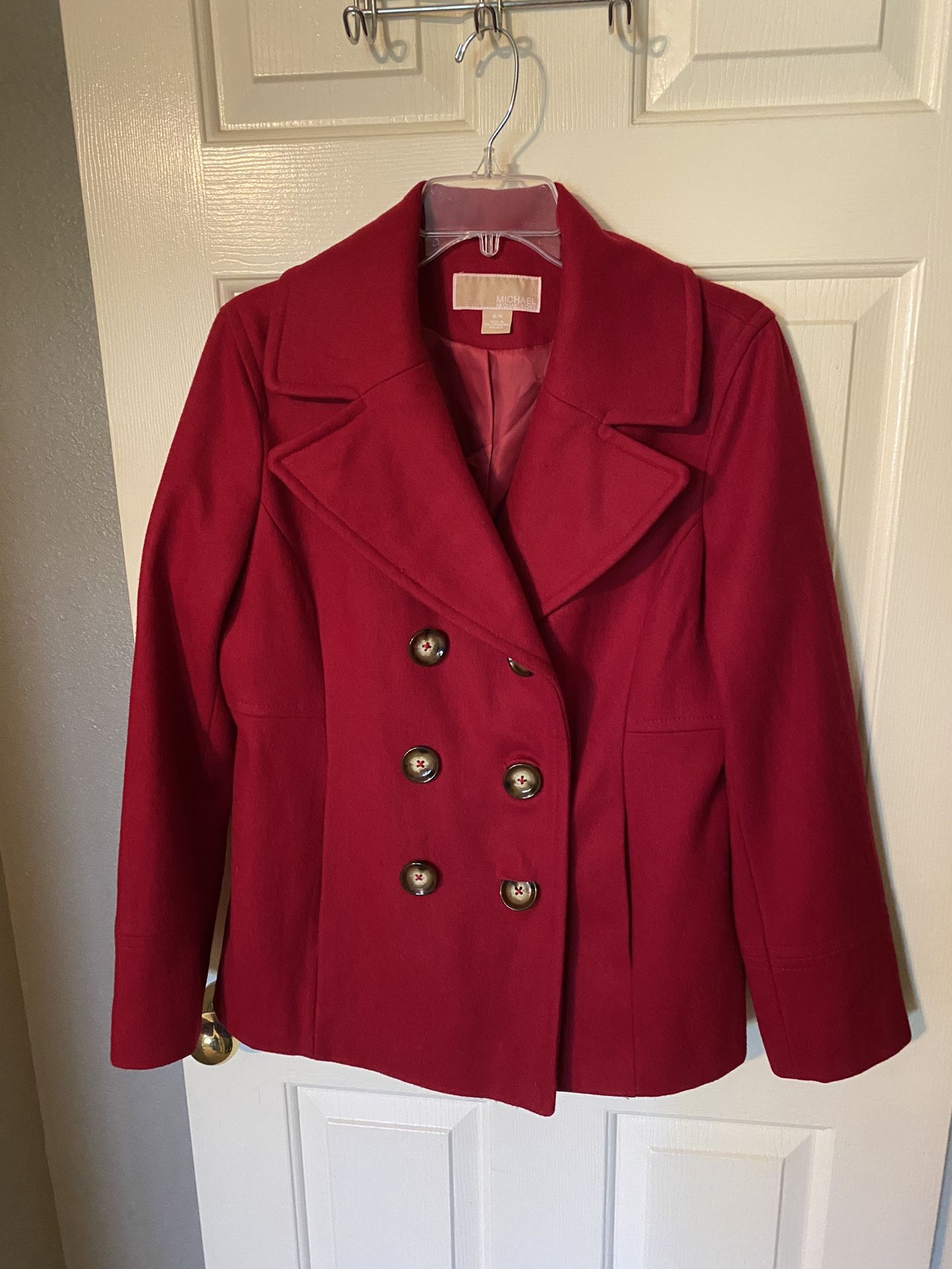 Red Michael Kors Coat Women’s