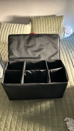 Black Padded Camera Bag Insert Divider