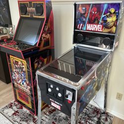 🎮 ULTIMATE ARCADE BUNDLE – MARVEL PINBALL + RETROMANIA WRESTLING MACHINE 🕹️
